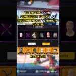 Cómo obtener los trajes y accesorios de Free Fire x Naruto